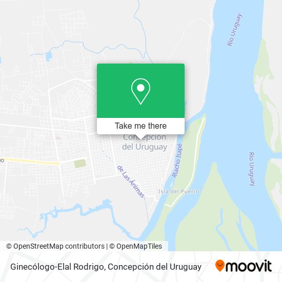Ginecólogo-Elal Rodrigo map
