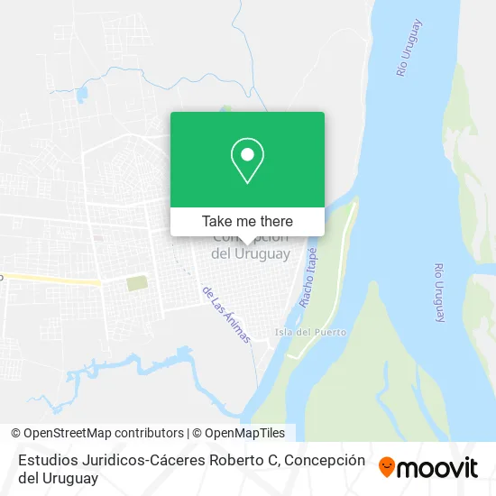 Mapa de Estudios Juridicos-Cáceres Roberto C