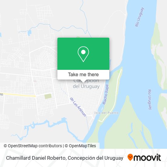 Chamillard Daniel Roberto map