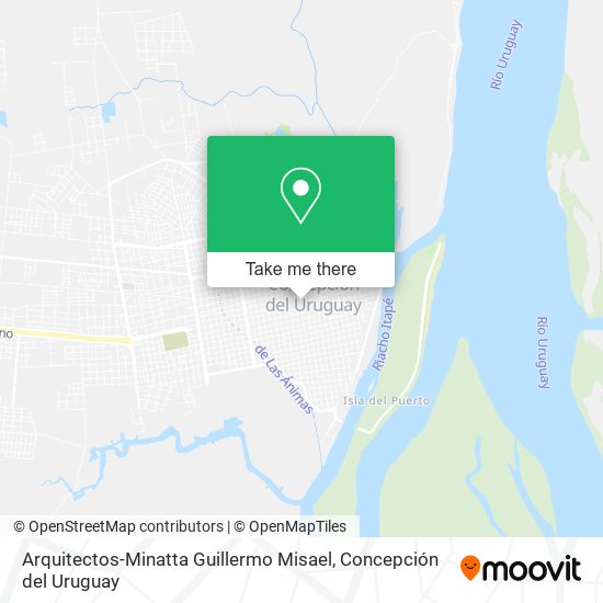 Arquitectos-Minatta Guillermo Misael map