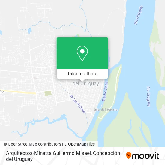 Mapa de Arquitectos-Minatta Guillermo Misael