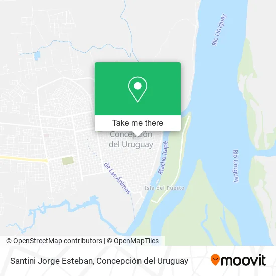 Mapa de Santini Jorge Esteban