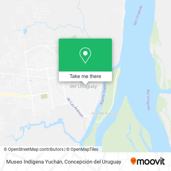 Mapa de Museo Indígena Yuchán