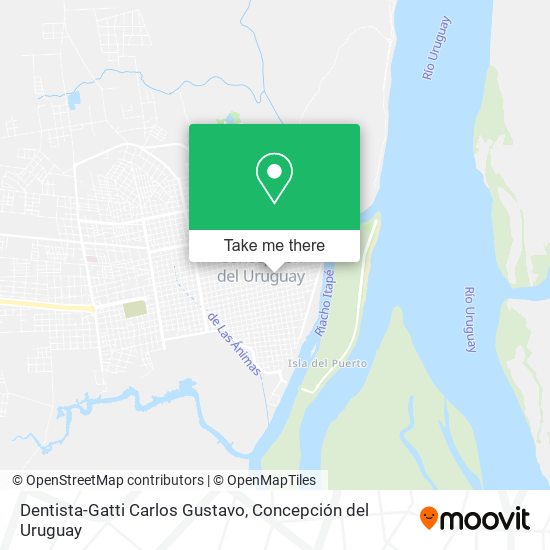Dentista-Gatti Carlos Gustavo map