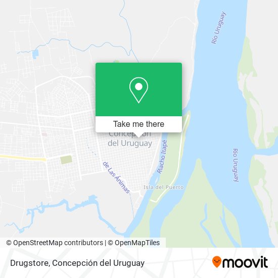 Drugstore map