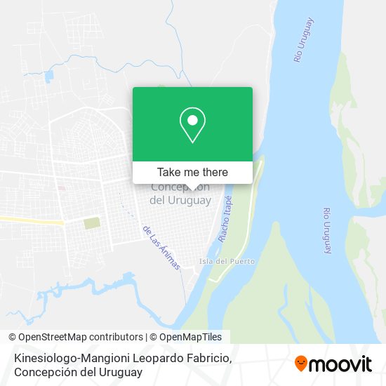 Kinesiologo-Mangioni Leopardo Fabricio map