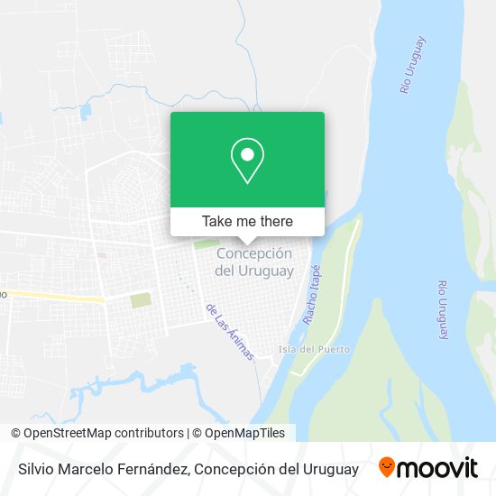 Silvio Marcelo Fernández map