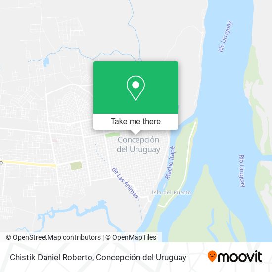 Chistik Daniel Roberto map
