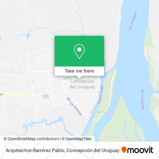 Mapa de Arquitectos-Ramírez Pablo