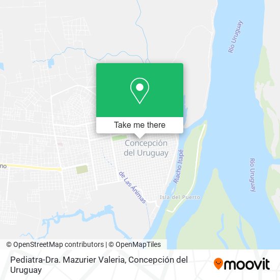 Pediatra-Dra. Mazurier Valeria map