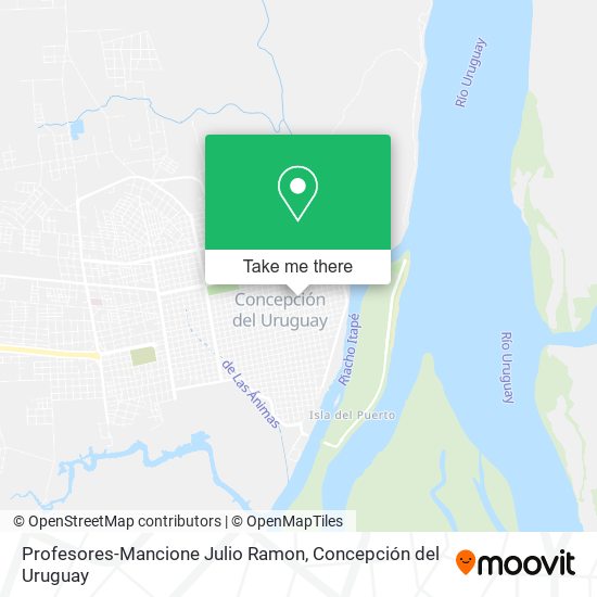 Profesores-Mancione Julio Ramon map