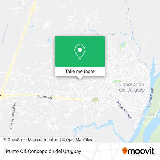 Mapa de Punto Oil
