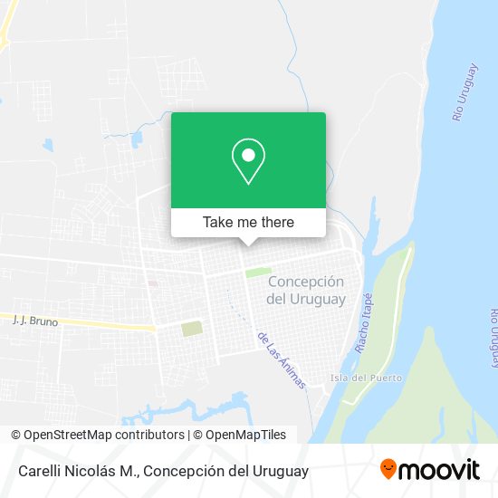 Carelli Nicolás M. map