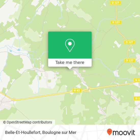 Belle-Et-Houllefort map