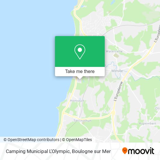Mapa Camping Municipal L'Olympic