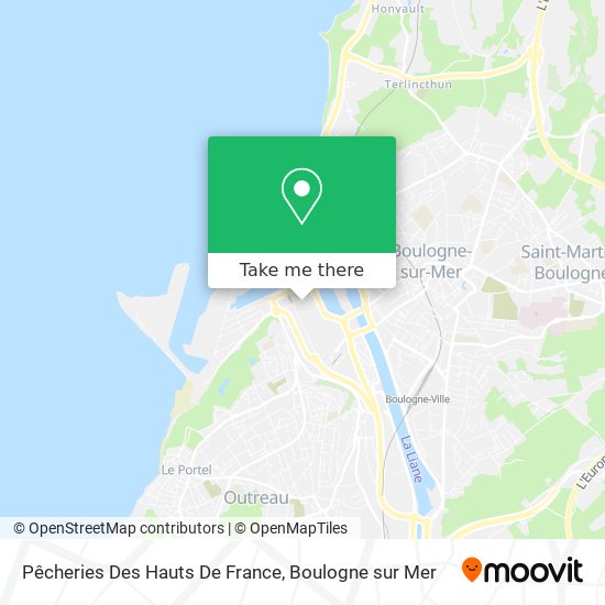 Pêcheries Des Hauts De France map