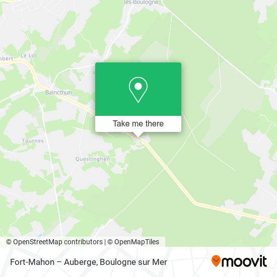 Fort-Mahon – Auberge map