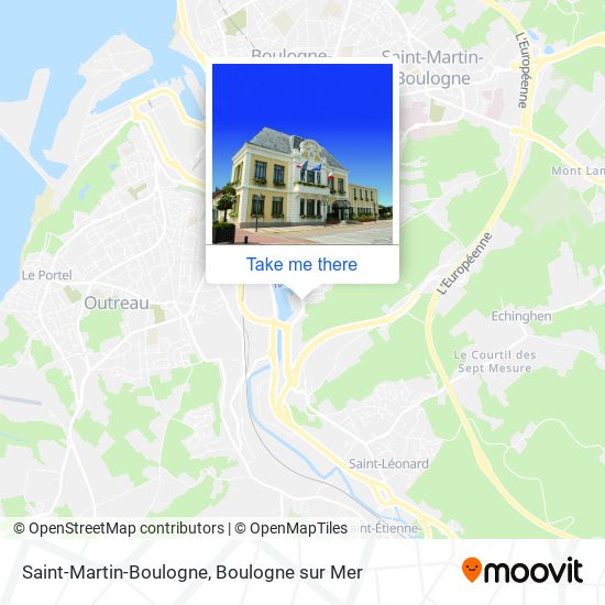 Saint-Martin-Boulogne map