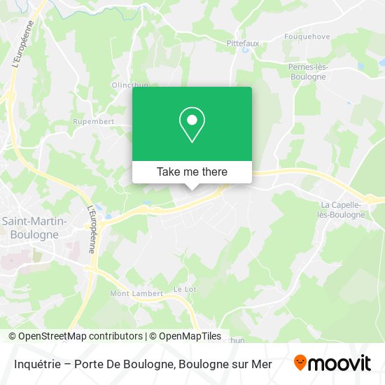 Inquétrie – Porte De Boulogne map