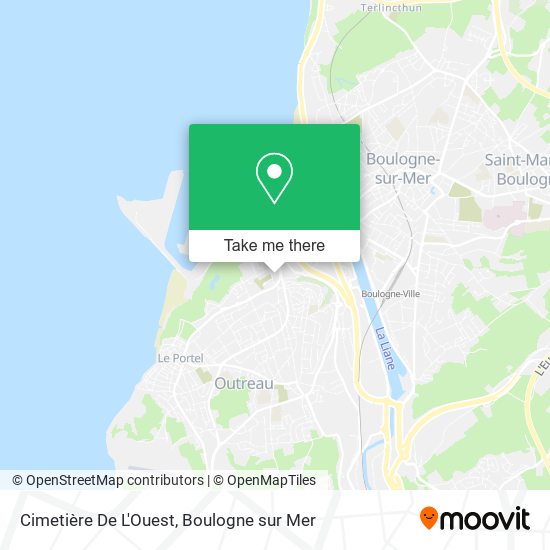 Cimetière De L'Ouest map
