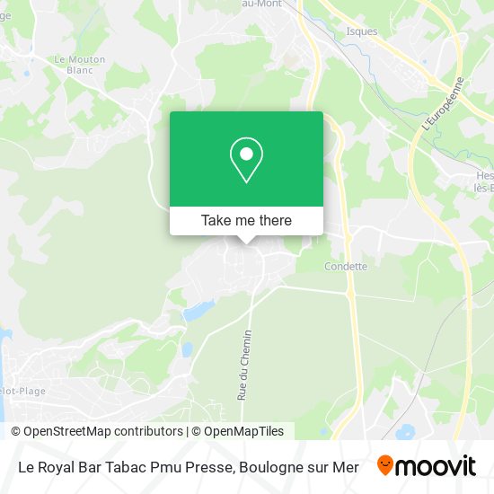 Le Royal Bar Tabac Pmu Presse map
