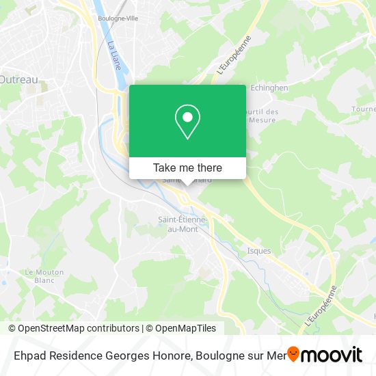 Ehpad Residence Georges Honore map