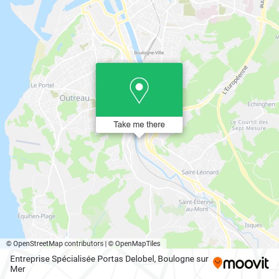 Entreprise Spécialisée Portas Delobel map