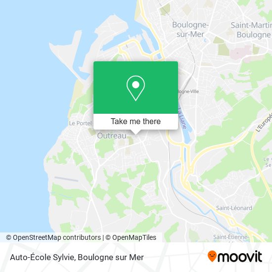 Auto-École Sylvie map