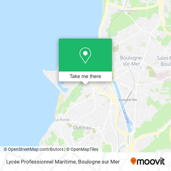 Lycée Professionnel Maritime map