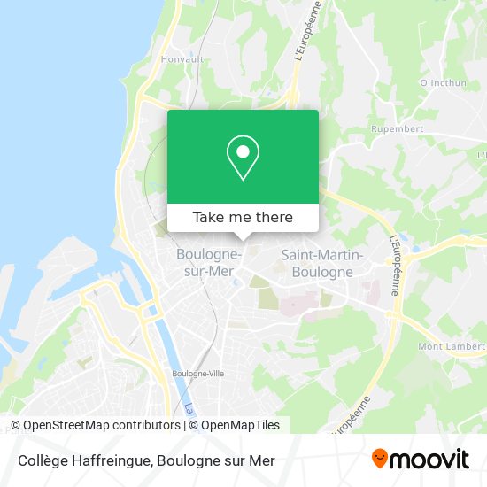 Collège Haffreingue map
