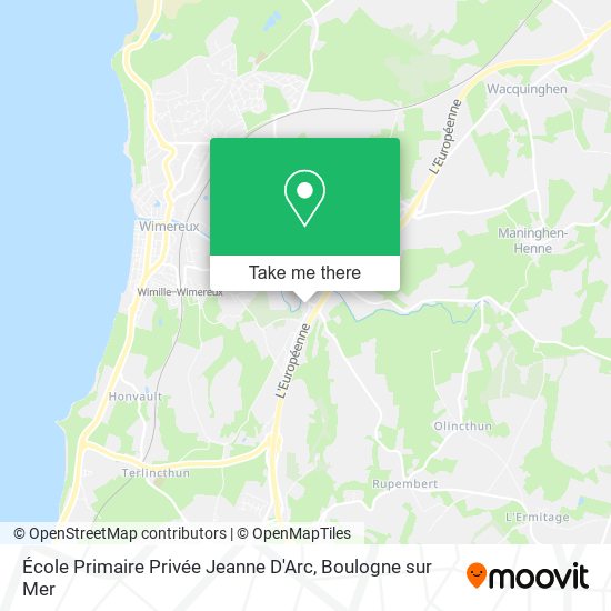 École Primaire Privée Jeanne D'Arc map