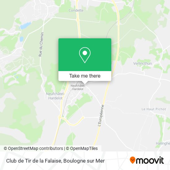 Club de Tir de la Falaise map
