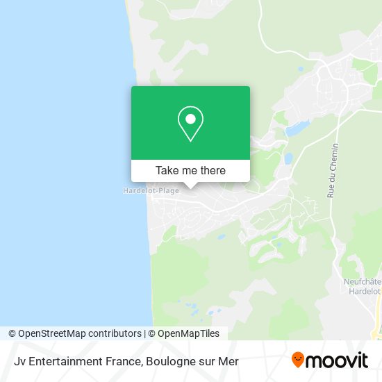 Mapa Jv Entertainment France
