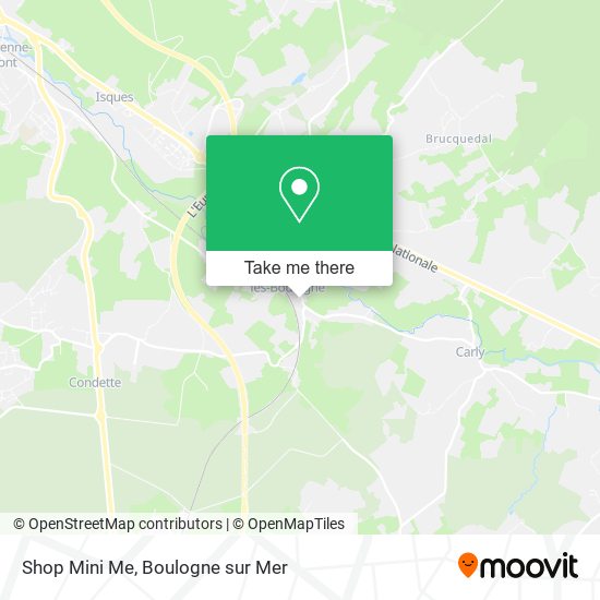 Shop Mini Me map