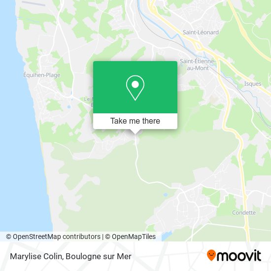 Mapa Marylise Colin