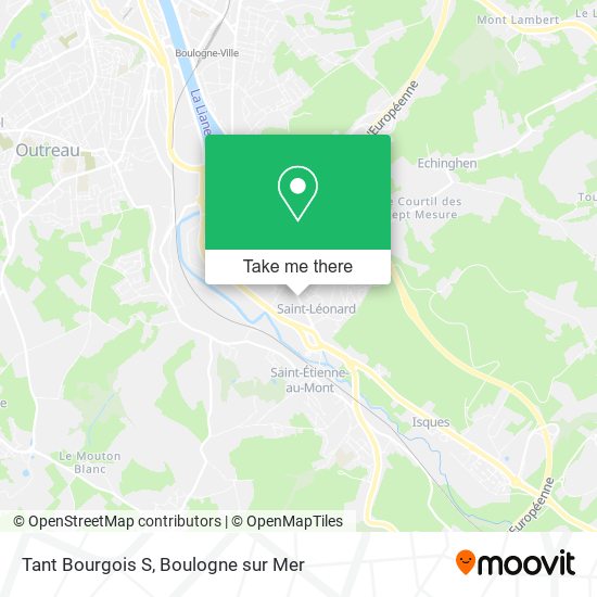 Tant Bourgois S map