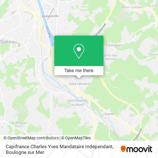 Mapa Capifrance Charles Yves Mandataire Indépendant