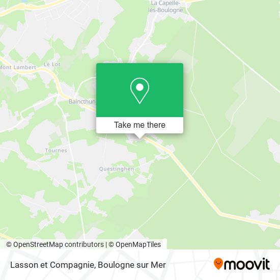 Mapa Lasson et Compagnie