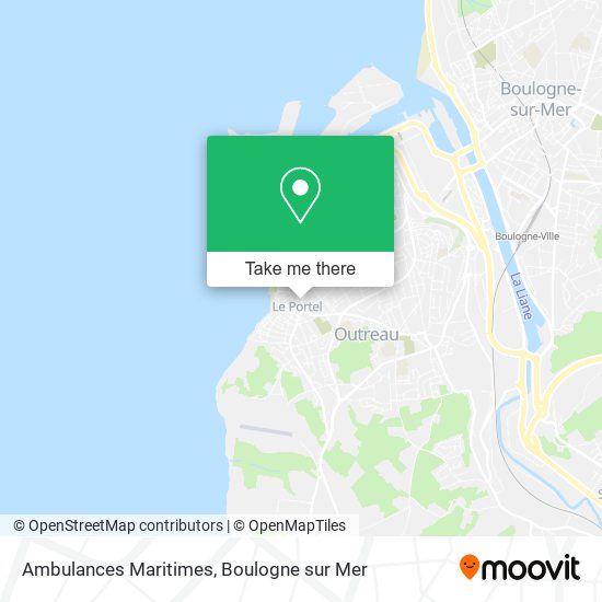 Mapa Ambulances Maritimes