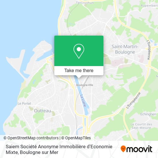 Saiem Société Anonyme Immobilière d'Economie Mixte map