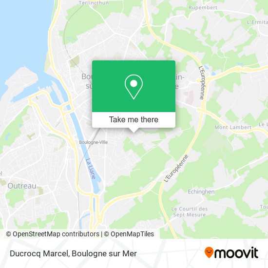 Mapa Ducrocq Marcel