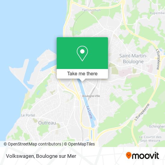 Volkswagen map