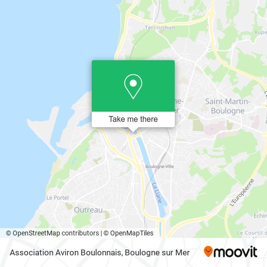 Mapa Association Aviron Boulonnais