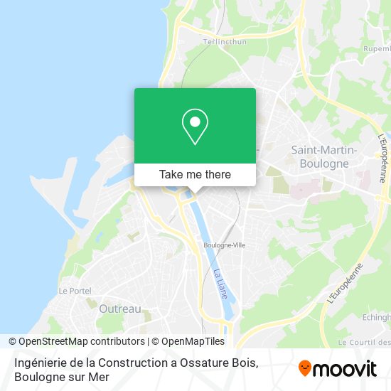 Mapa Ingénierie de la Construction a Ossature Bois