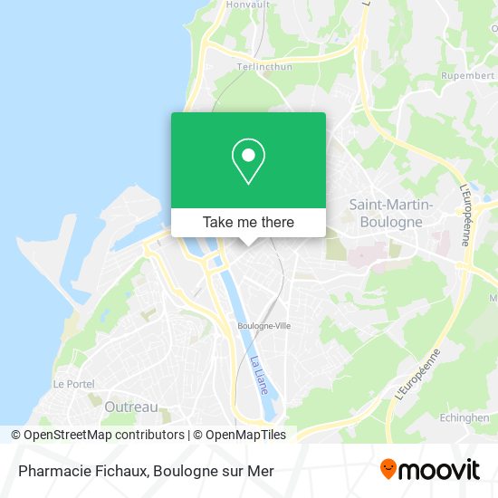 Mapa Pharmacie Fichaux