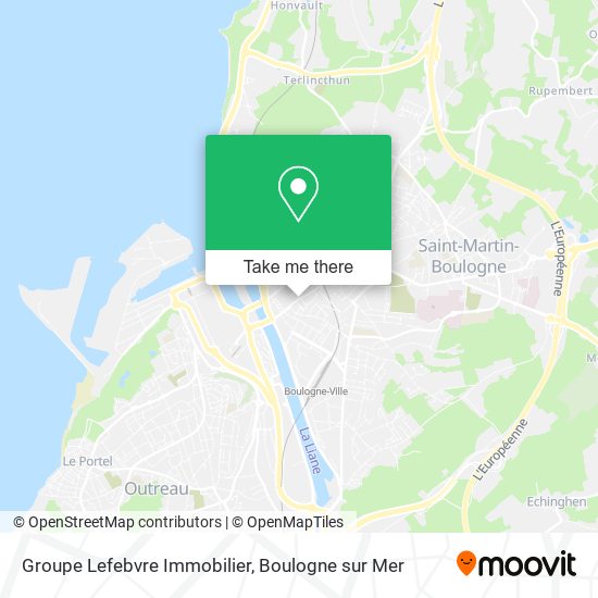 Mapa Groupe Lefebvre Immobilier