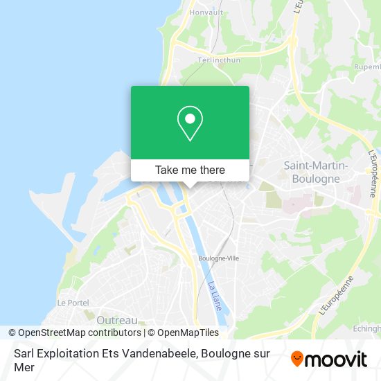 Sarl Exploitation Ets Vandenabeele map