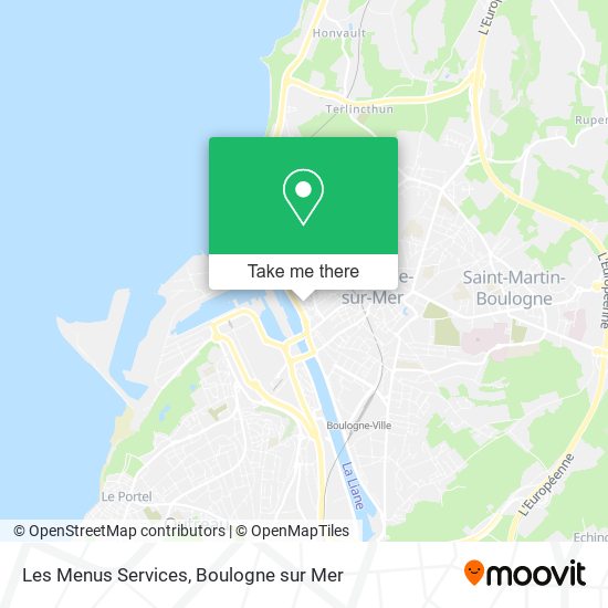 Mapa Les Menus Services