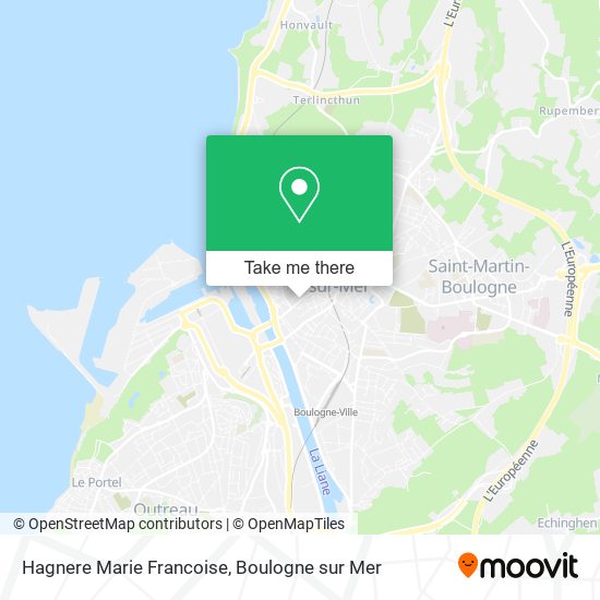 Mapa Hagnere Marie Francoise