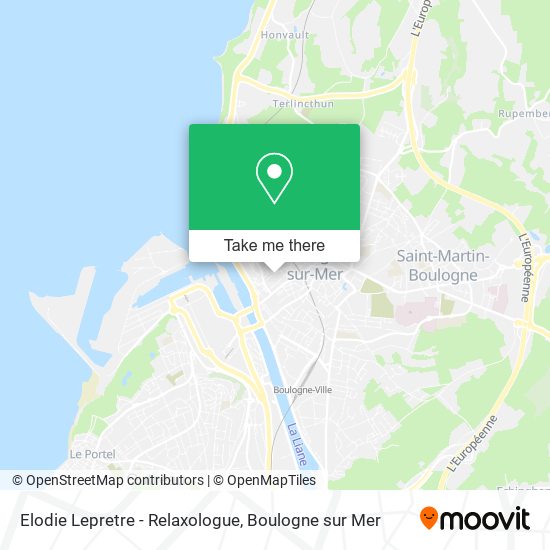 Mapa Elodie Lepretre - Relaxologue